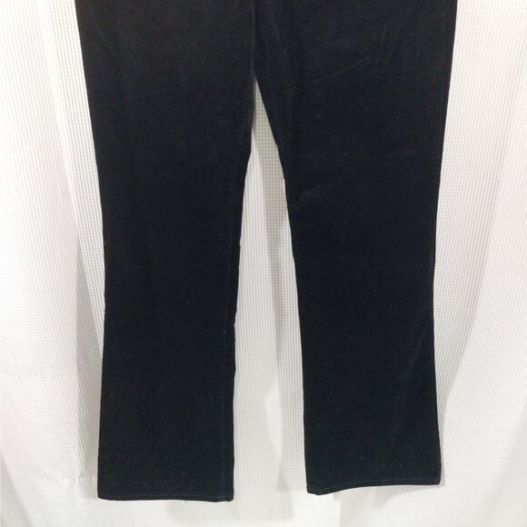 THE GAP! LUXURIOUS BLACK FINE WALE CORDUROY, FIVE POCKET PANTS, SLACKS! SZ 16T - Picture 4 of 9